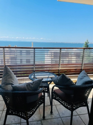 Duży apartament z widokiem na morze