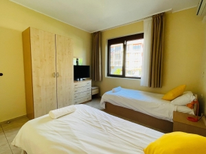 Duży apartament z widokiem na morze