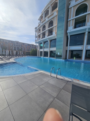 Luksusowe studio z widokiem na morze w Świętym Własie